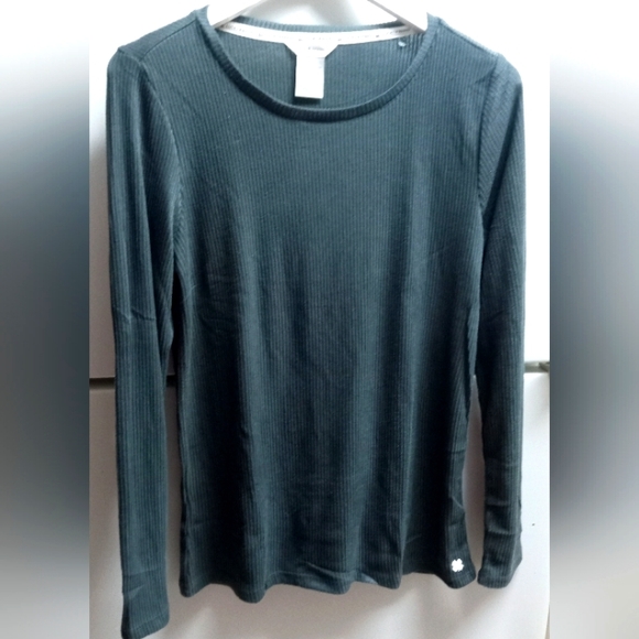 Lucky Brand Slate Gray Thermal Shirt - Size: Small- But Fit Like A Medium - Picture 1 of 4
